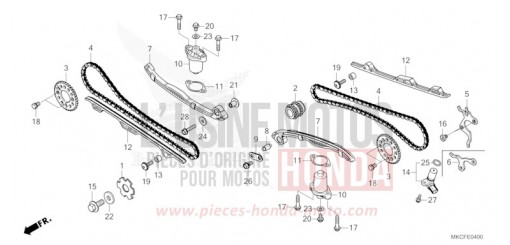 CAM CHAIN/TENSIONER GL1800BDN de 2022